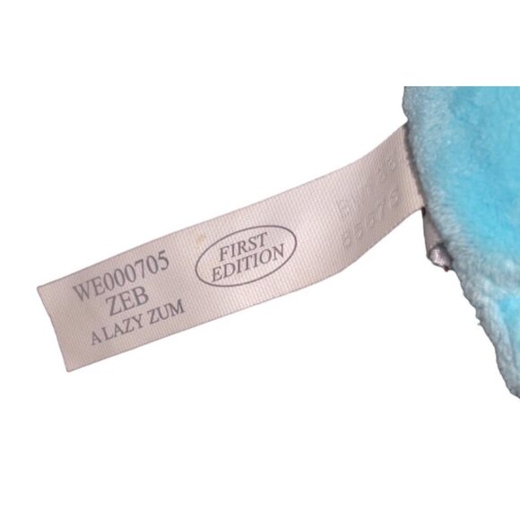 Baby GUND Butterfly Plush Toy Blue With Green & Yellow Satin Wings For Infants S - Picture 10 of 10